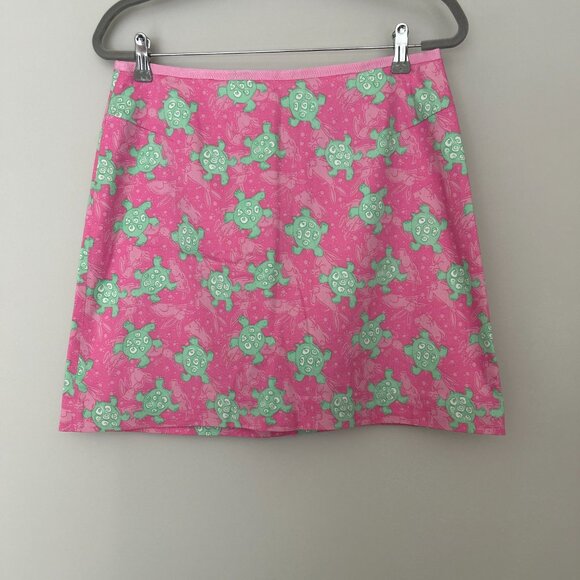 Jupe Lilly Pulitzer 'Simple Skirt' - Taille 2 - Neuf Avec étiquettes - Motif Dune Buggy
